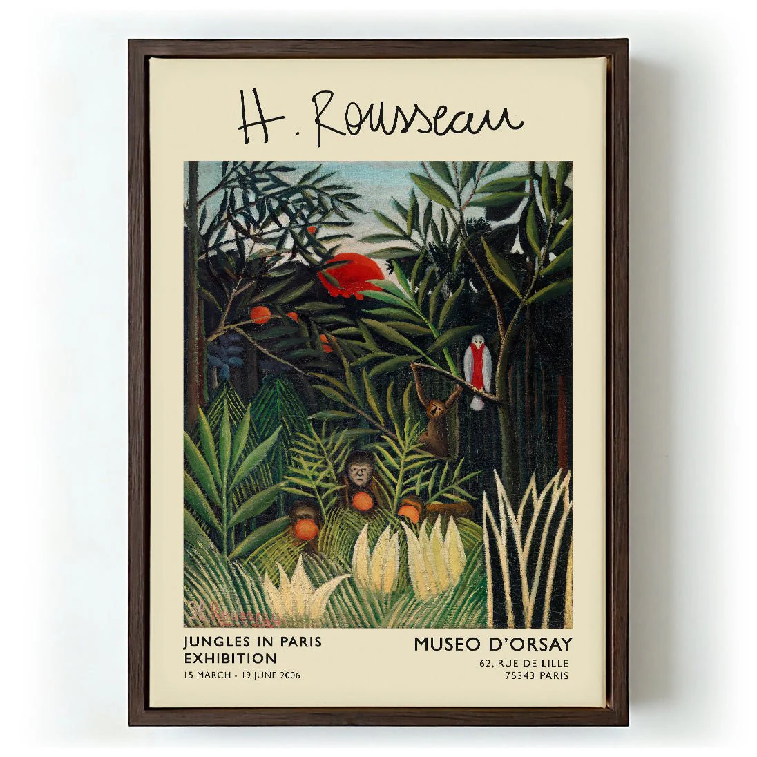 Monkeys and Parrot Rousseau Exhibition - Image 5