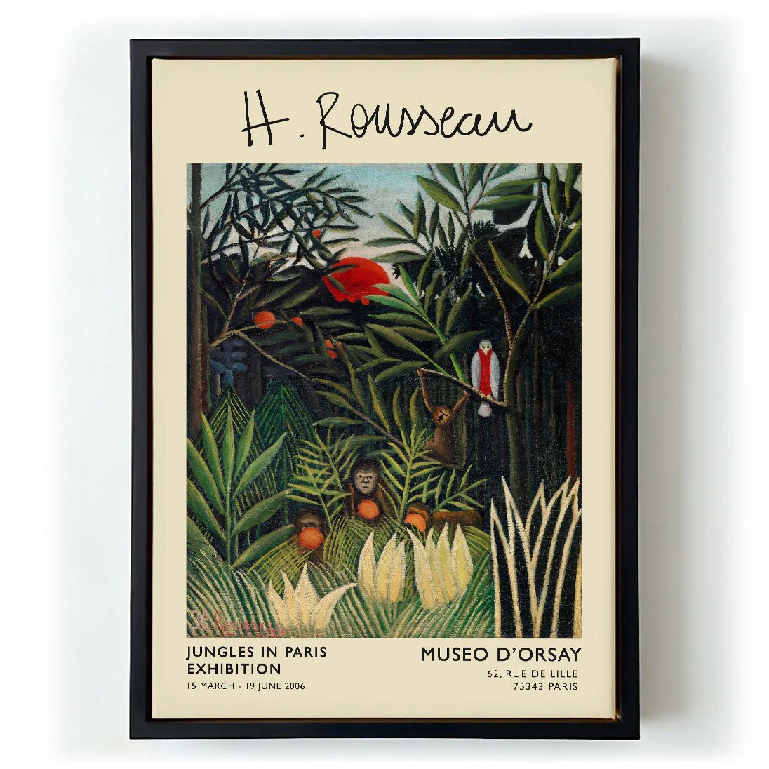 Monkeys and Parrot Rousseau Exhibition - Image 6