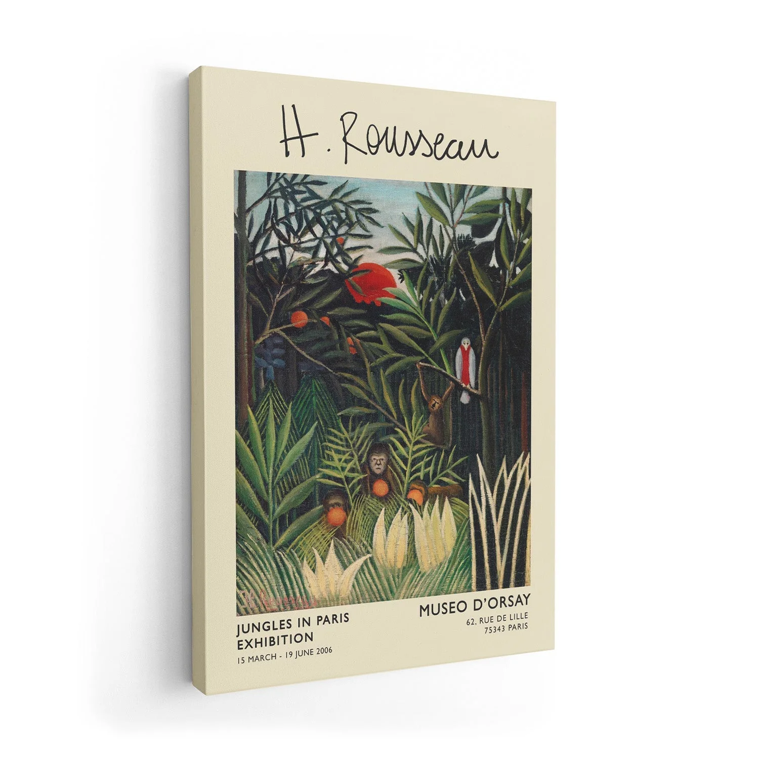 Monkeys and Parrot Rousseau Exhibition - Image 7