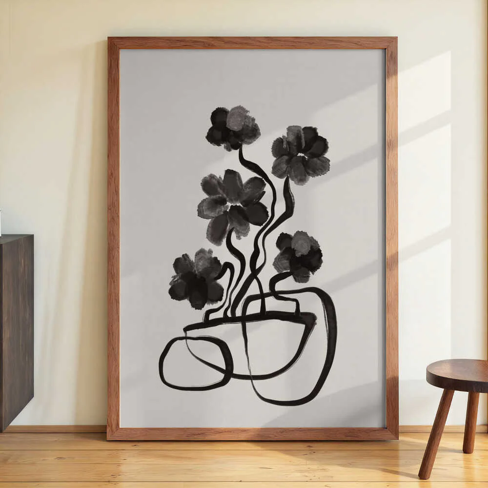 Monochrome Blooms by Treechild - Image 3
