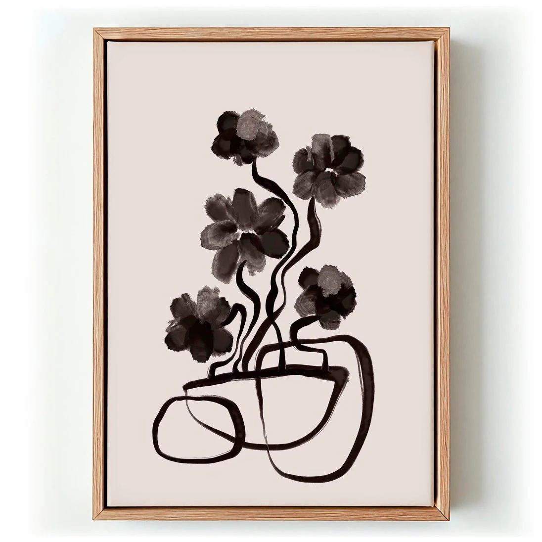 Monochrome Blooms by Treechild