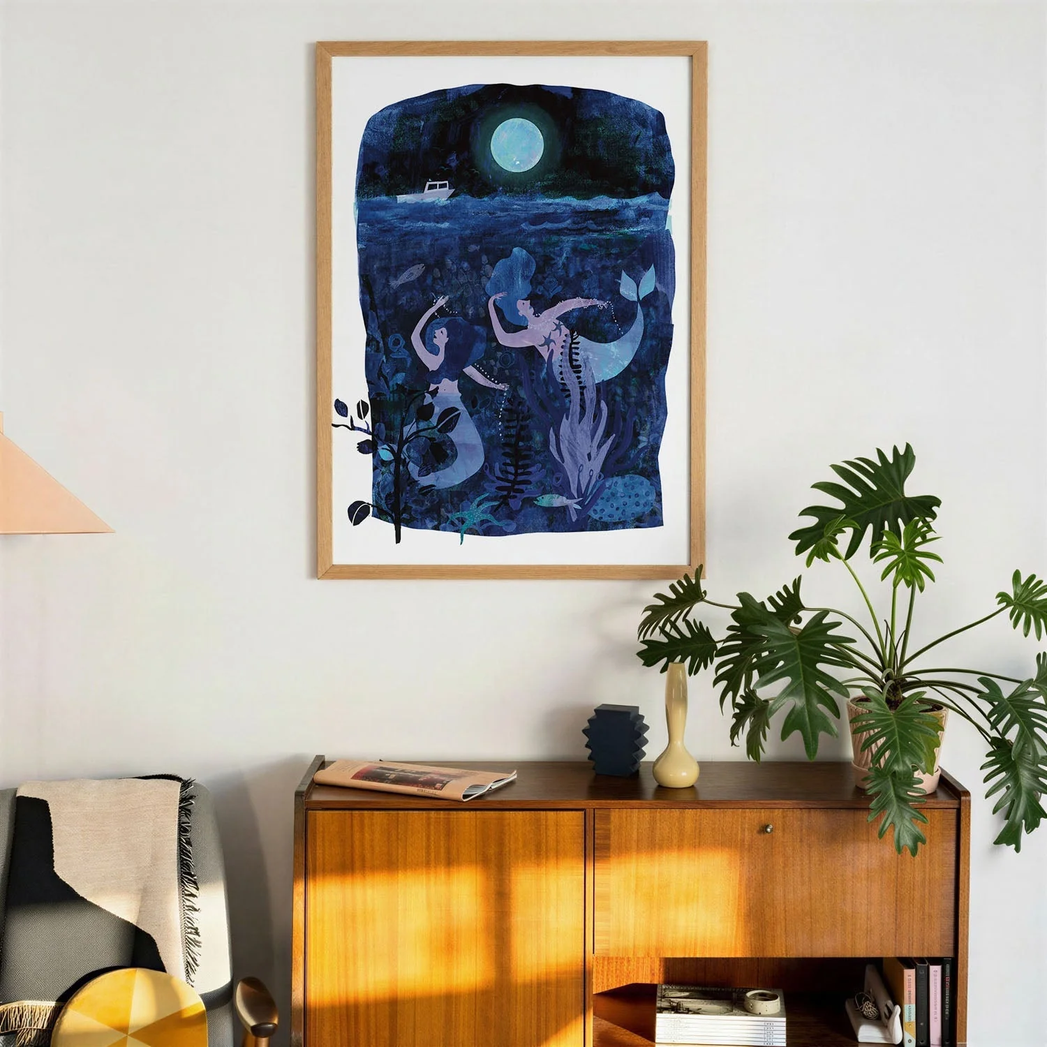 Moonlit Ocean Mermaids by Claire - Image 3