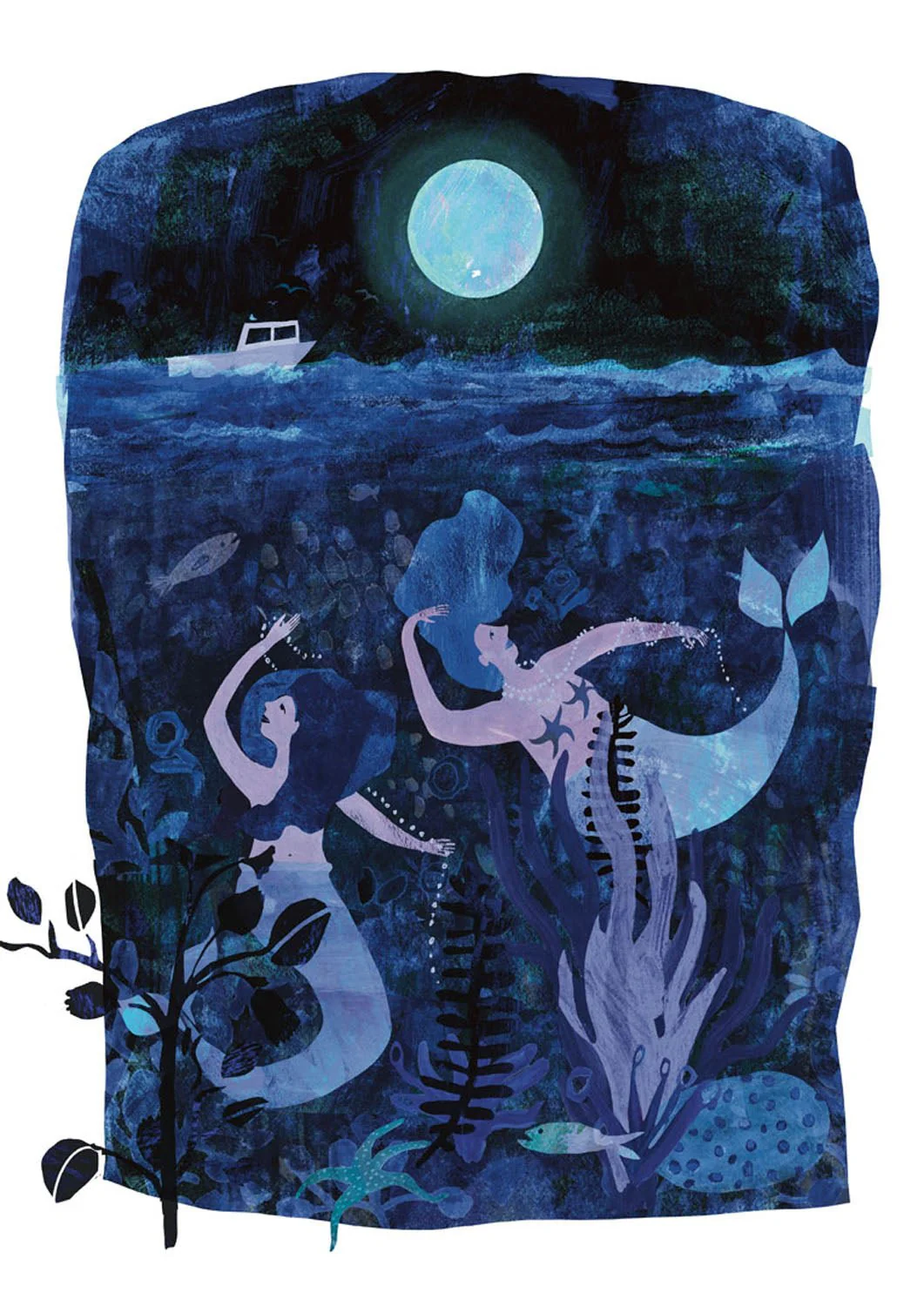 Moonlit Ocean Mermaids by Claire - Image 7