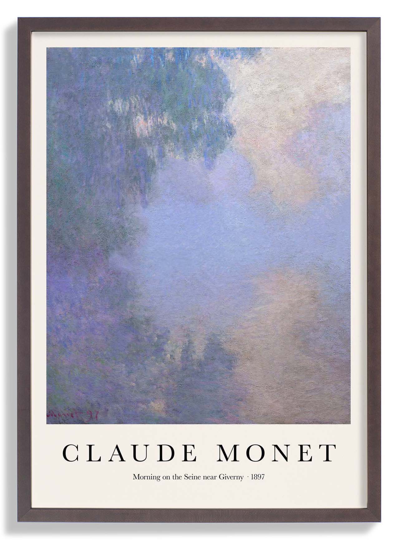 Morning on the Seine near Giverny by Claude Monet - Image 6