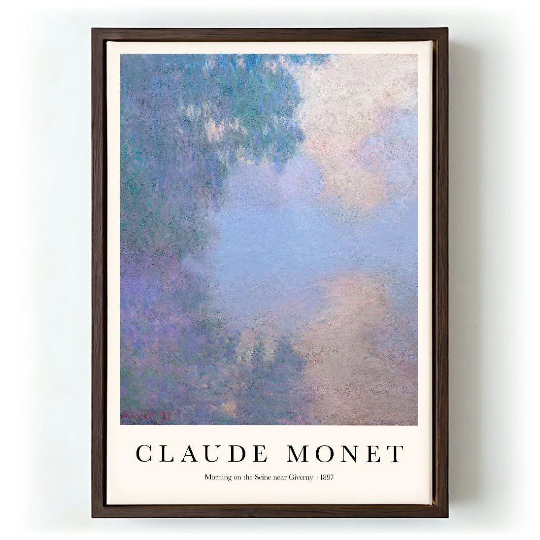 Morning on the Seine near Giverny by Claude Monet - Image 5