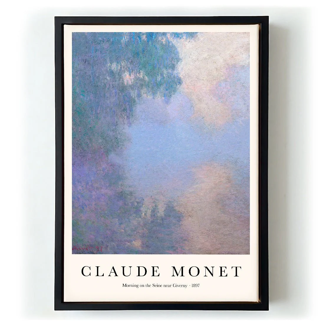 Morning on the Seine near Giverny by Claude Monet - Image 6
