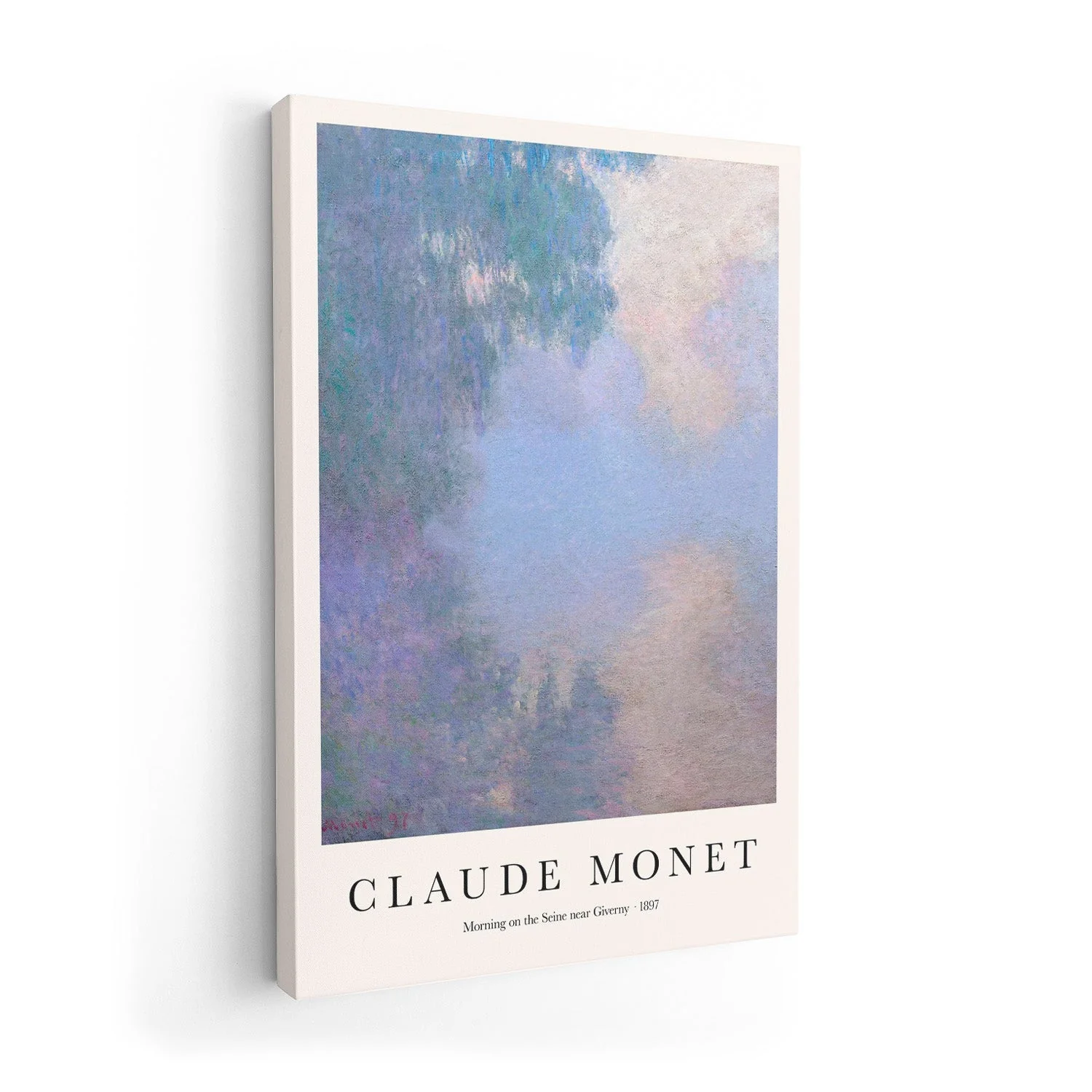 Morning on the Seine near Giverny by Claude Monet - Image 7