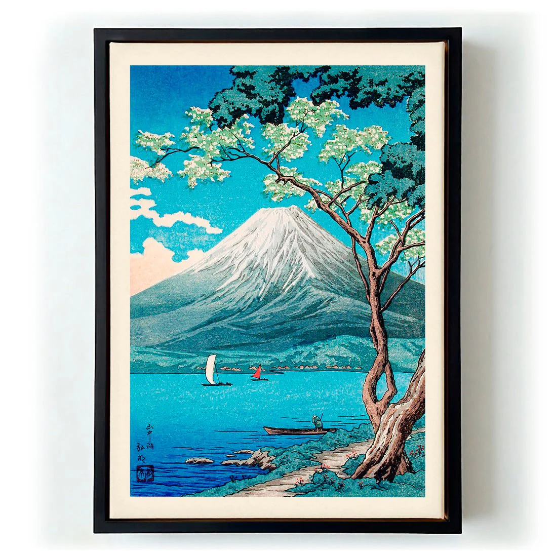 Mount Fuji from Lake Yamanaka by Takahashi Shōtei - Image 5
