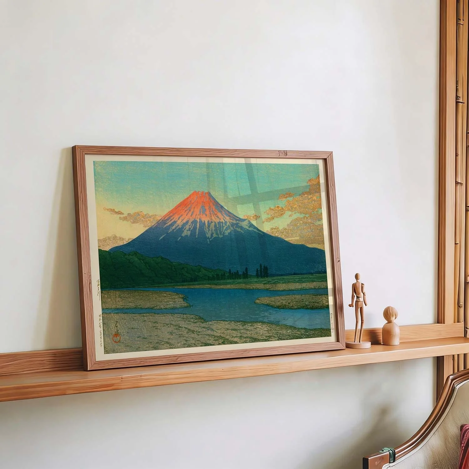 Mount Fuji Fujikawa by Hasui - Image 4