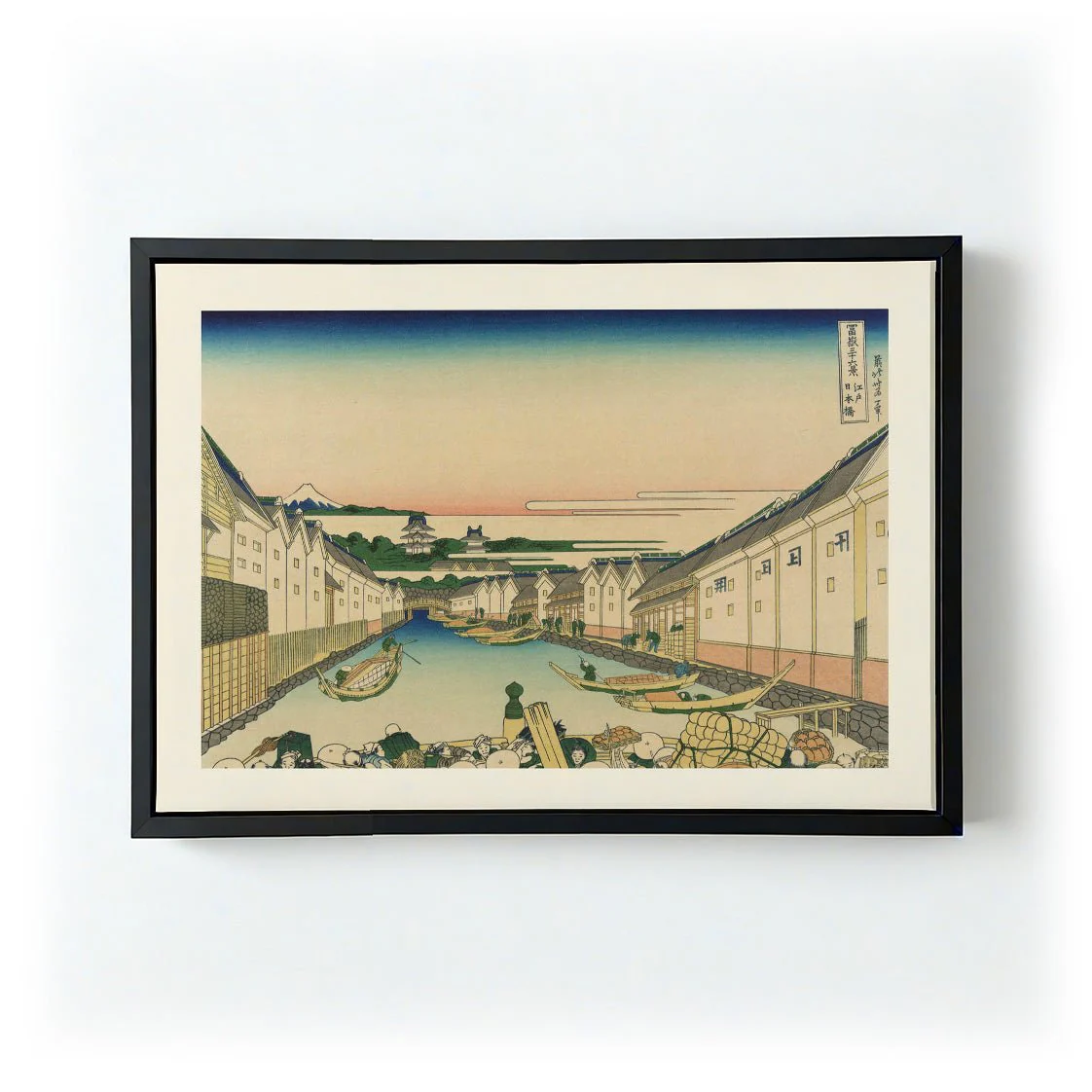 Edo nihonbashi by Katsushika Hokusai - Image 5