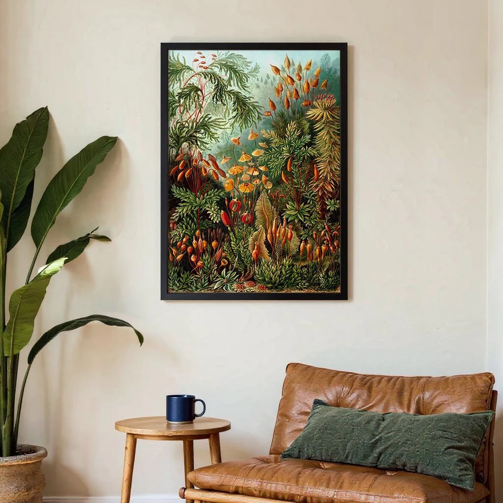 Mushroom Forest Print by Ernst Haeckel - Image 3