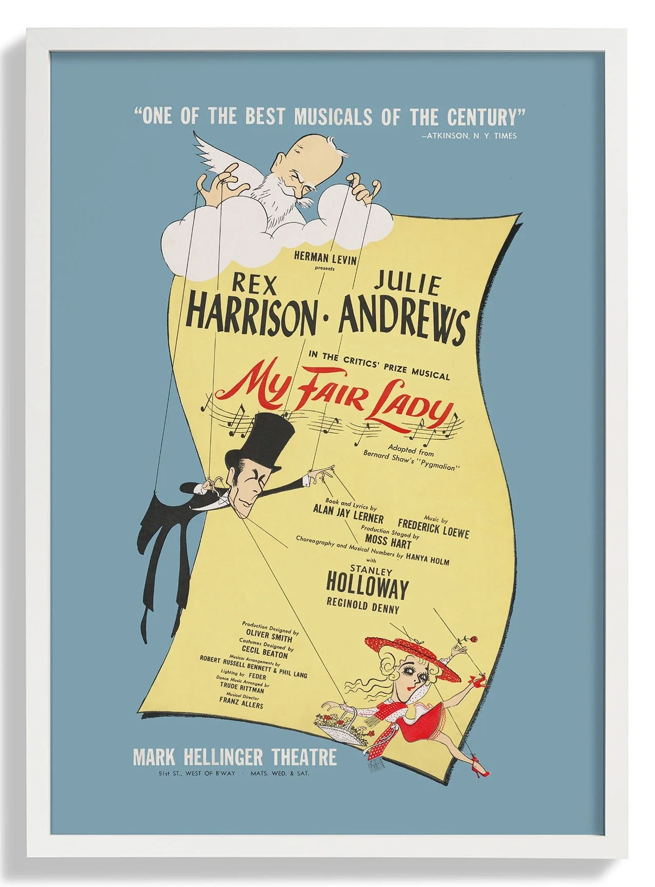 My Fair Lady - Al Hirschfeld by Mid-century Theatre - Image 5
