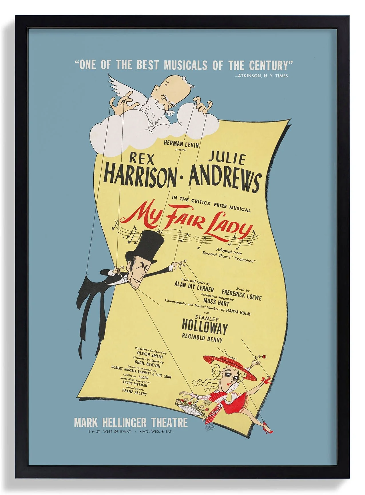 My Fair Lady - Al Hirschfeld by Mid-century Theatre - Image 6