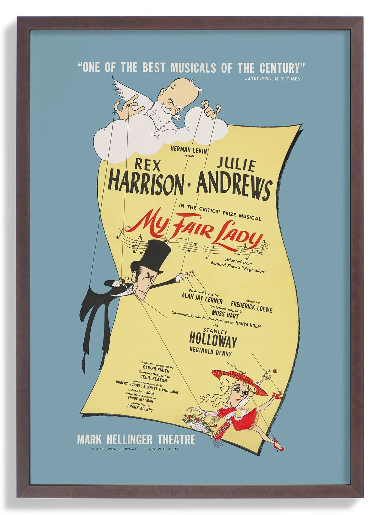 My Fair Lady - Al Hirschfeld by Mid-century Theatre - Image 7