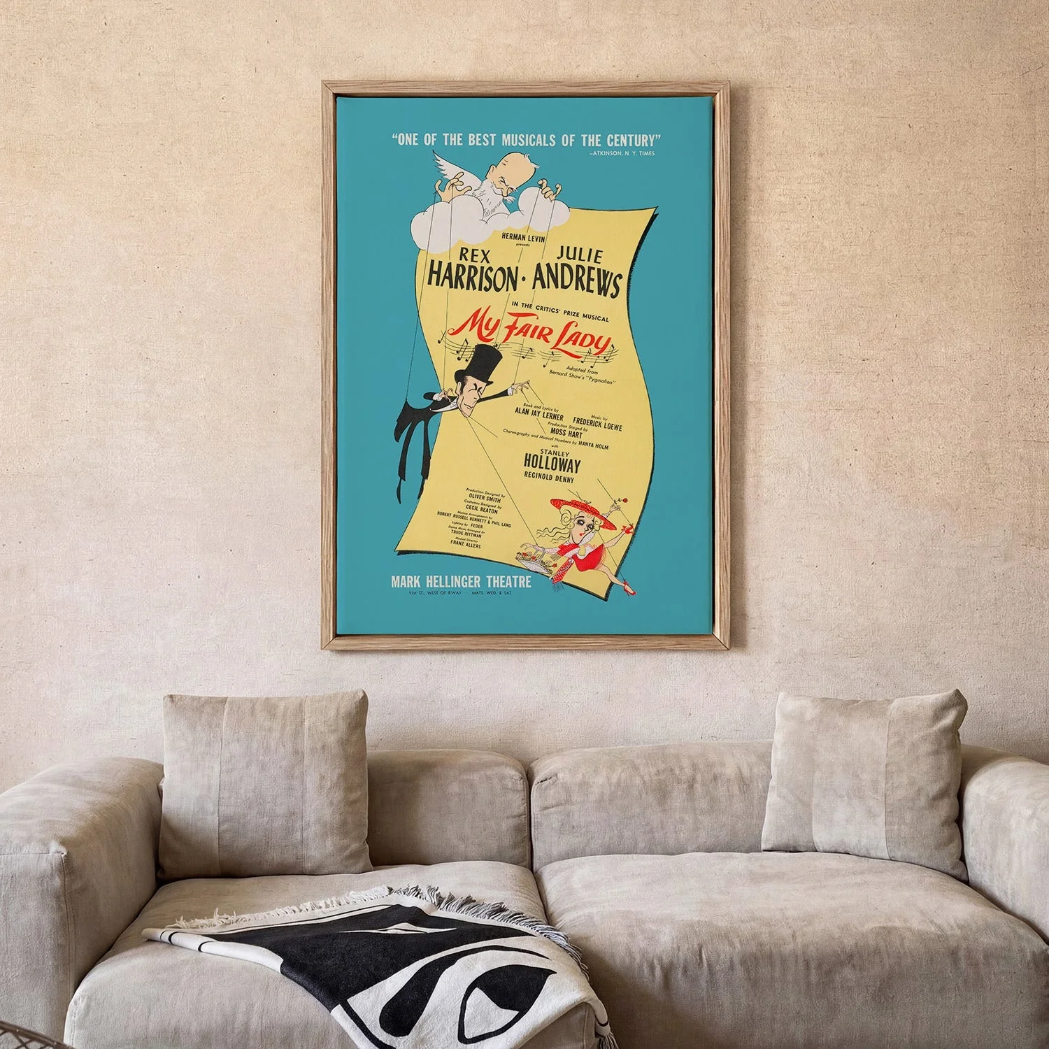 My Fair Lady - Al Hirschfeld by Mid-century Theatre - Image 2