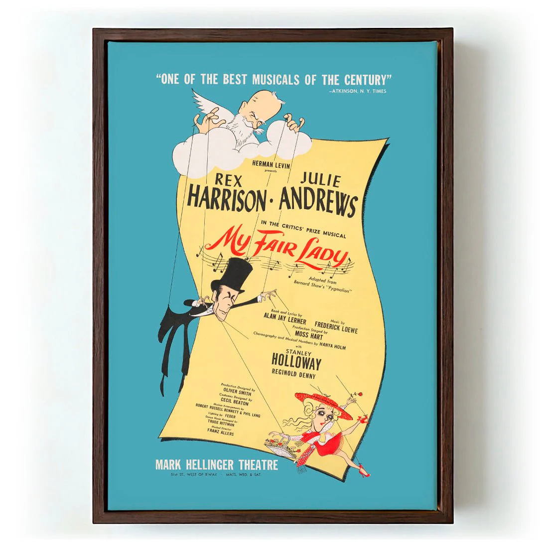 My Fair Lady - Al Hirschfeld by Mid-century Theatre - Image 6