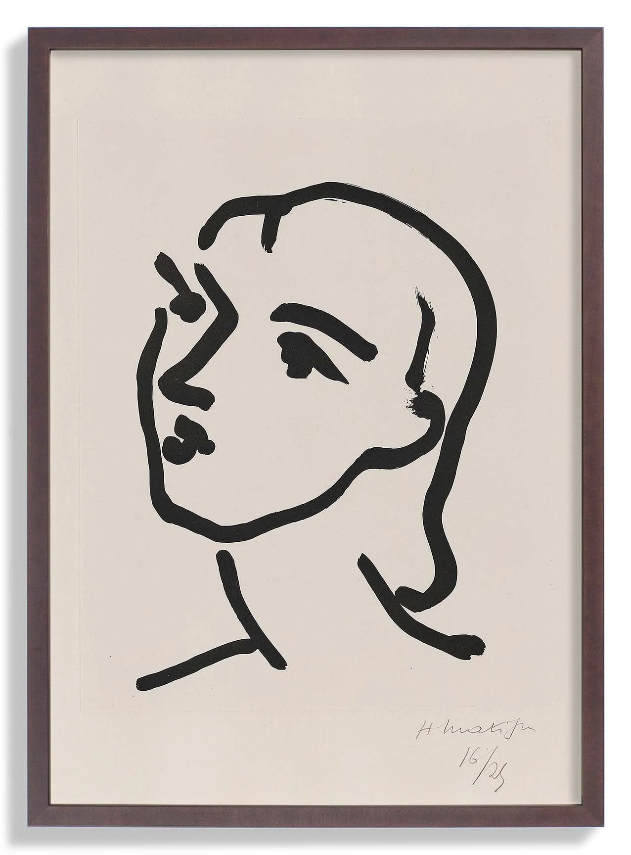 Nadia aux cheveux lisses by Henri Matisse - Image 6
