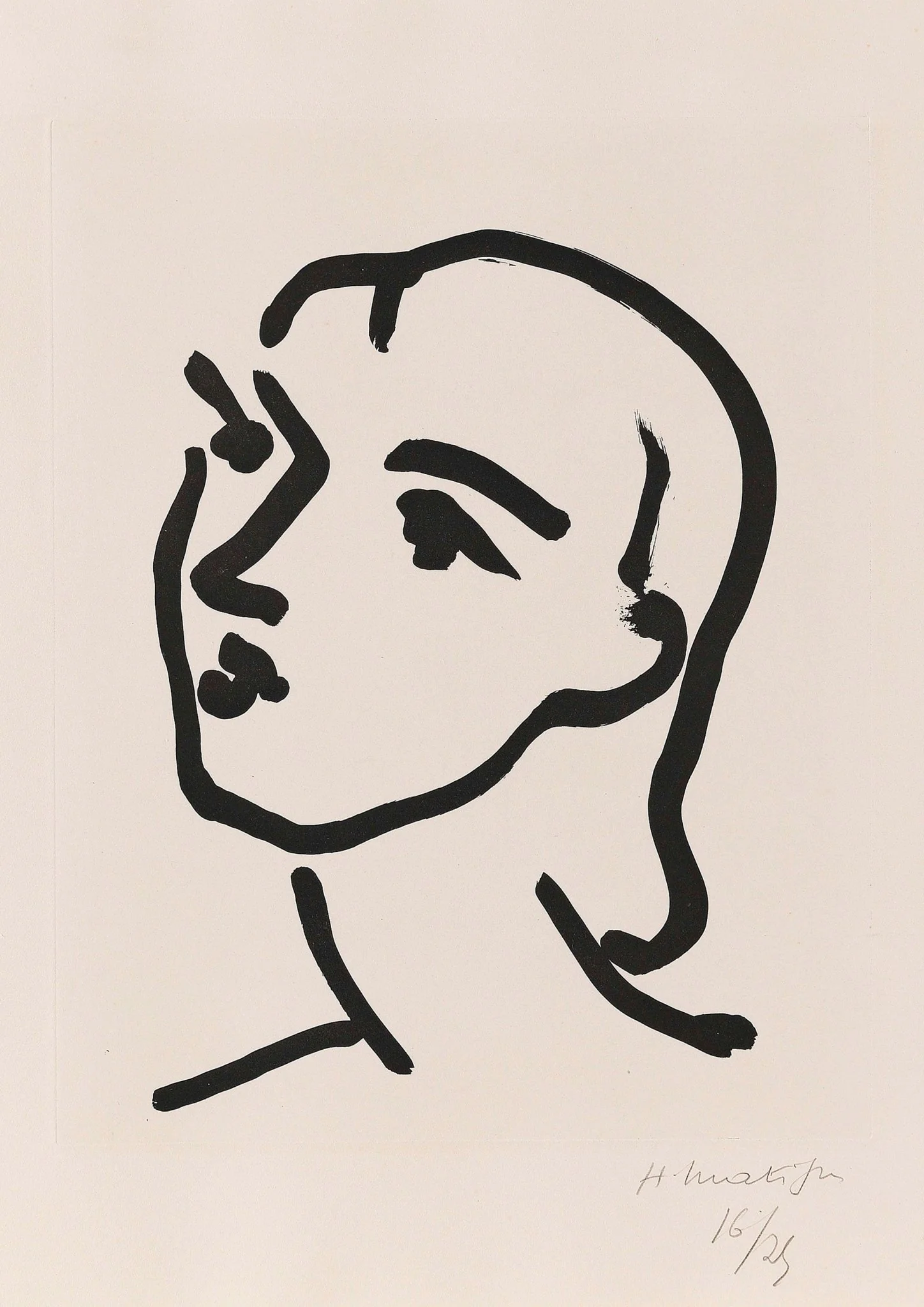 Nadia aux cheveux lisses by Henri Matisse - Image 8
