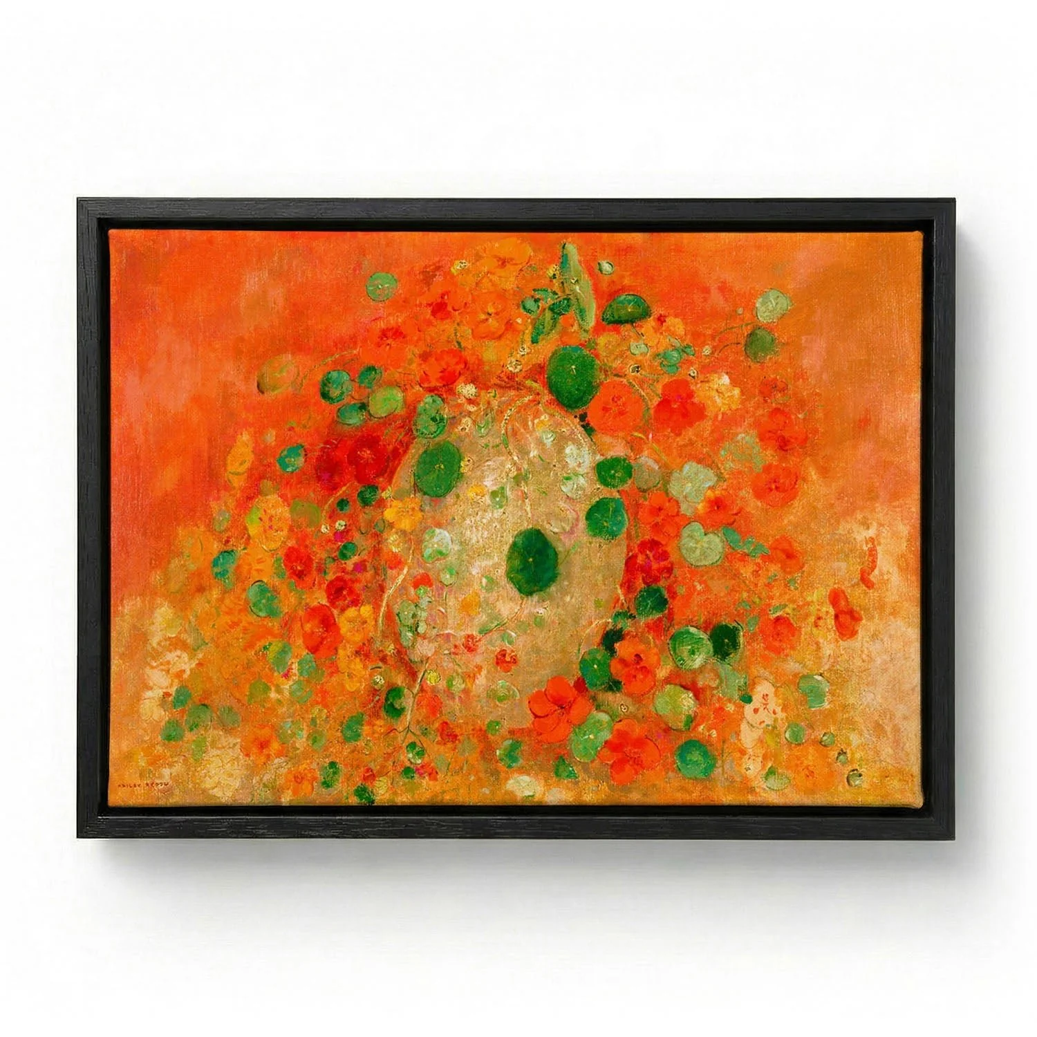Nasturtiums Painting by Odilon Redon - Image 5