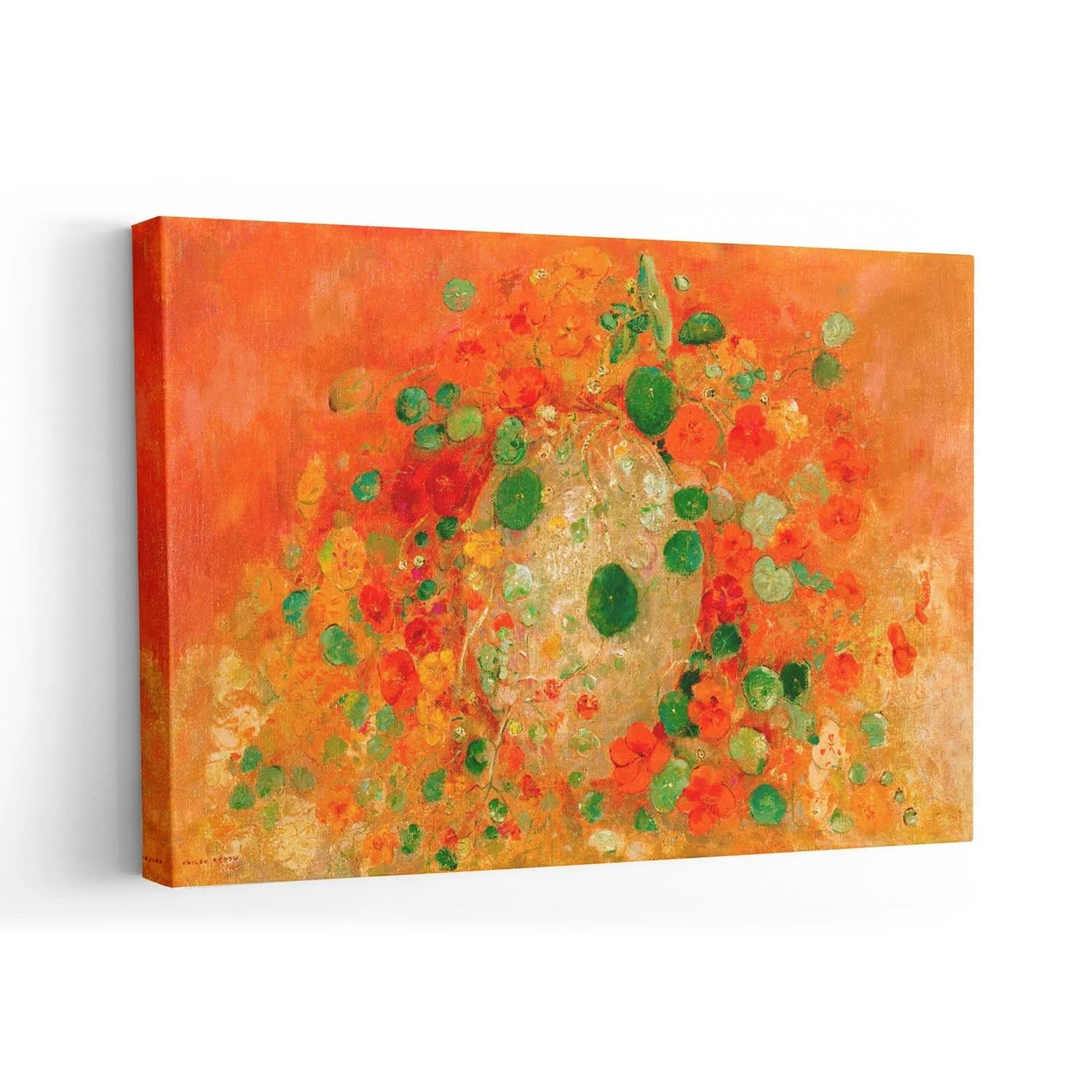 Nasturtiums Painting by Odilon Redon - Image 7