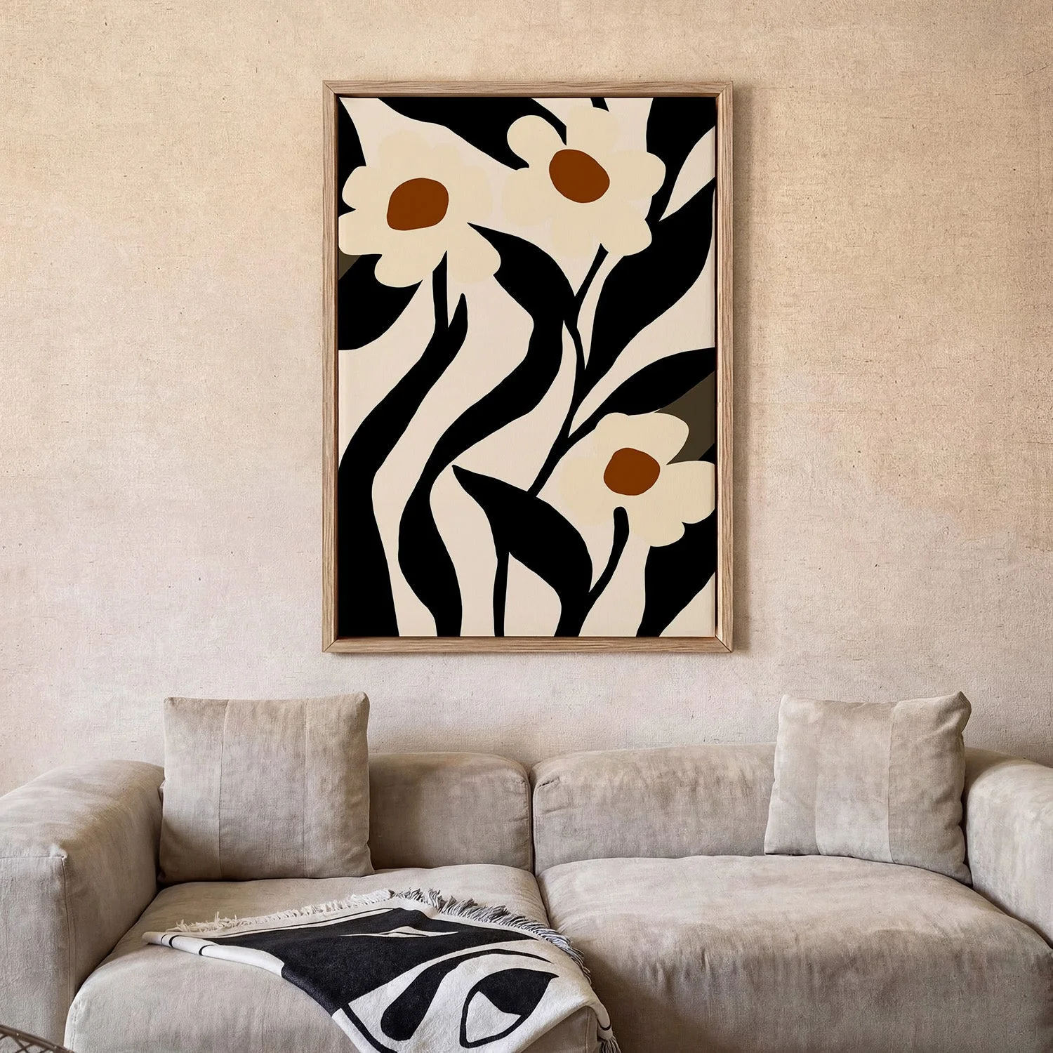 Neutral Botanical Blooms by Little Dean - Image 2
