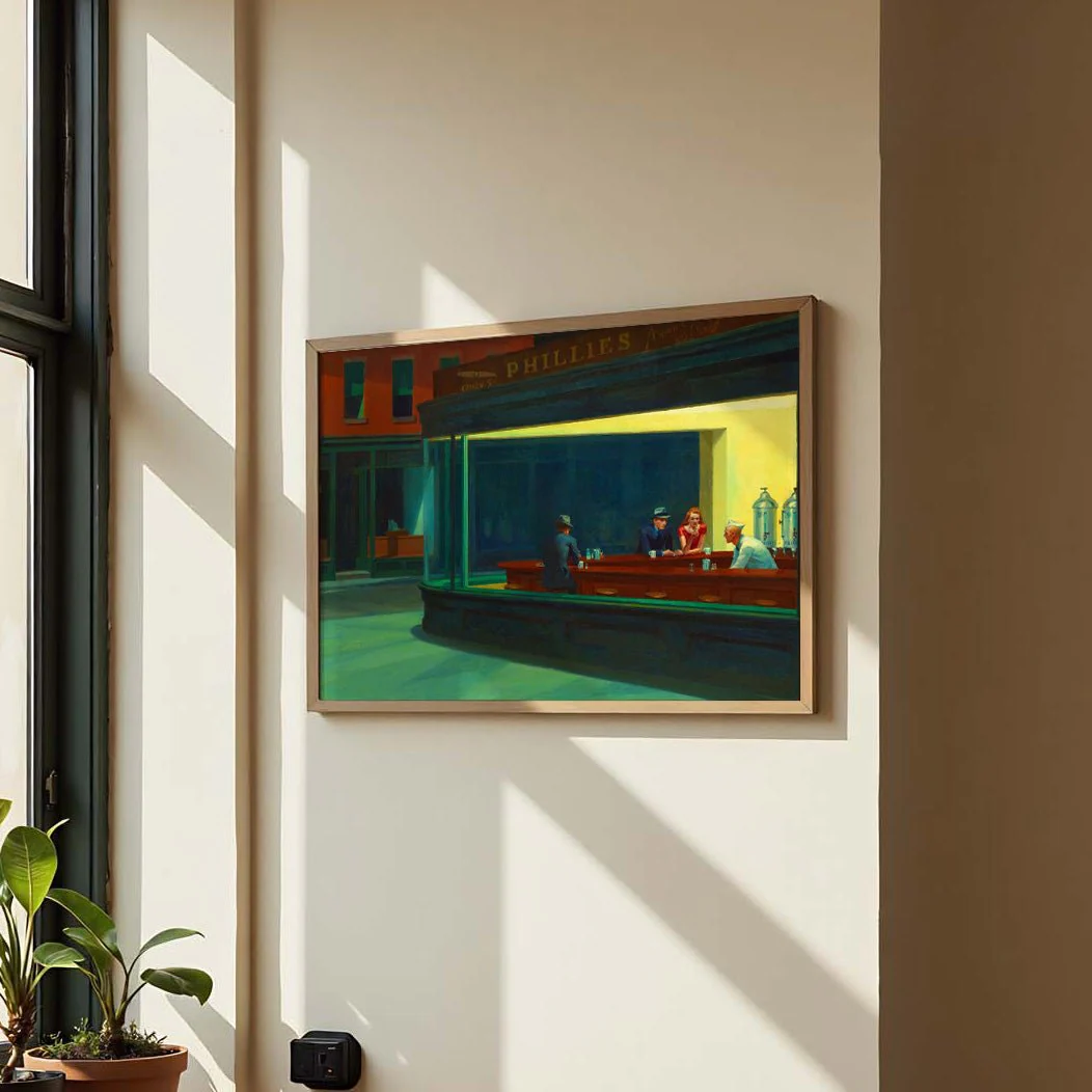 Nighthawks by Edward Hopper - Image 3