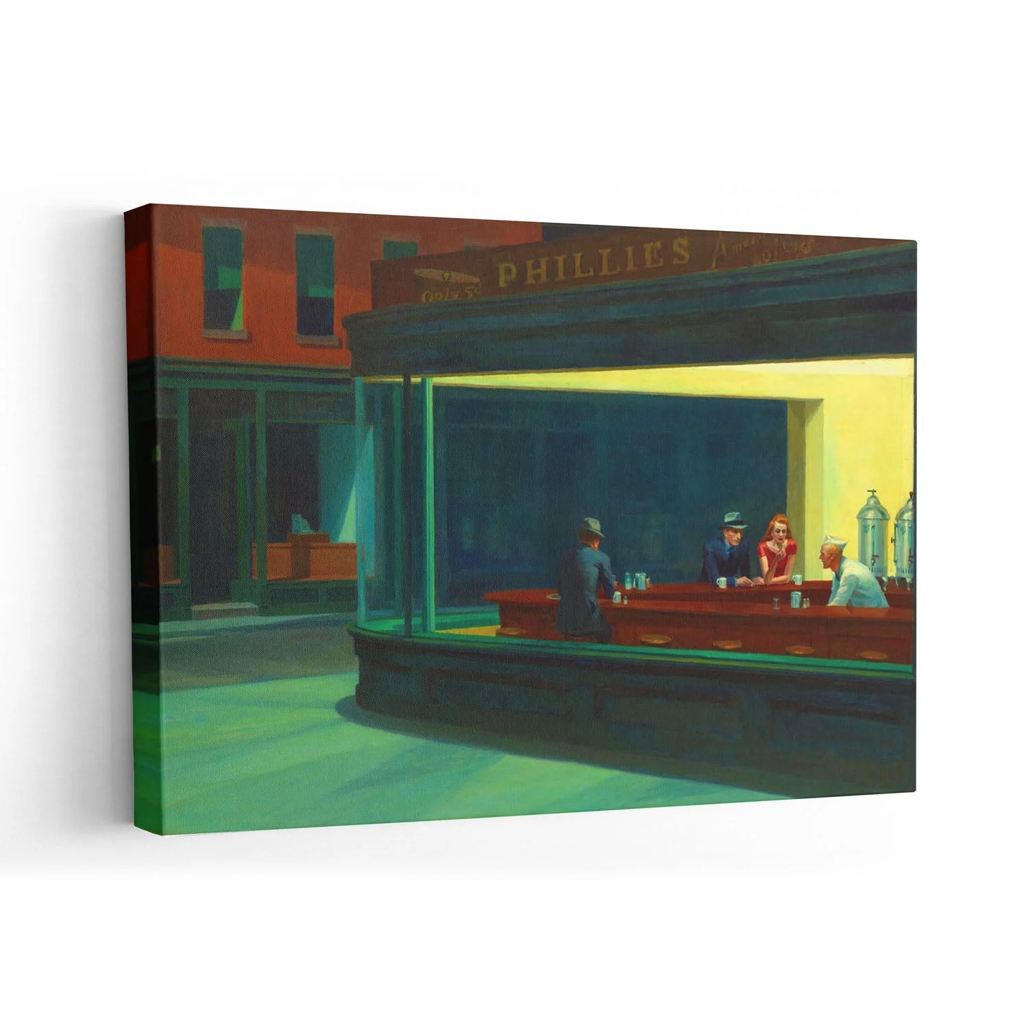 Nighthawks by Edward Hopper - Image 7