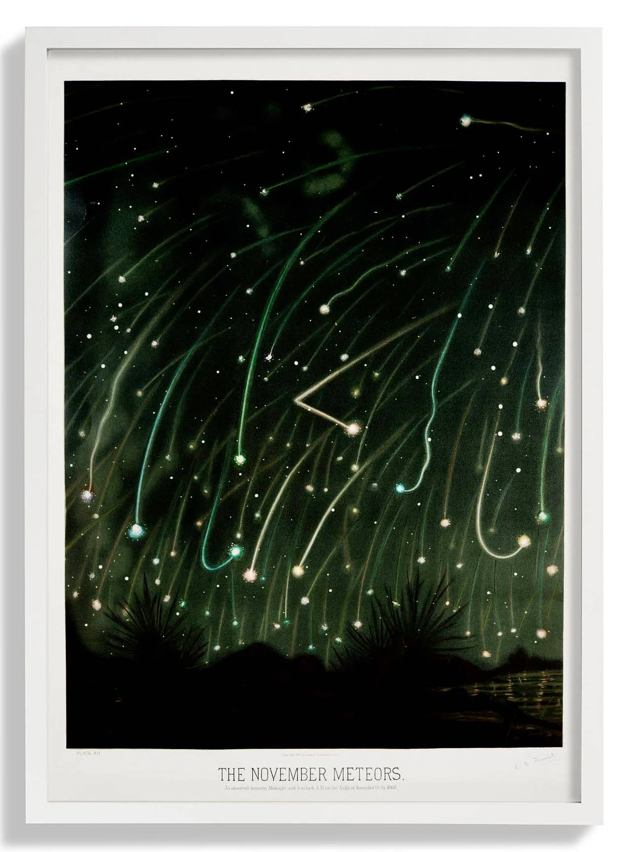 November Meteors by Trouvelot - Image 5