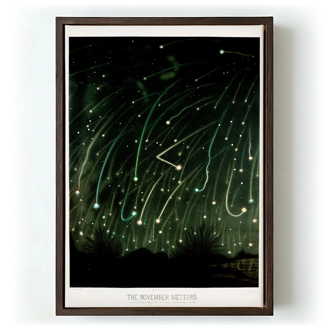 November Meteors by Trouvelot - Image 6