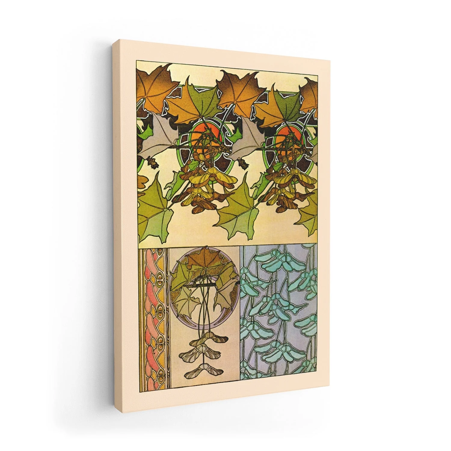 Oak Leaves by Alphonse Mucha - Image 7