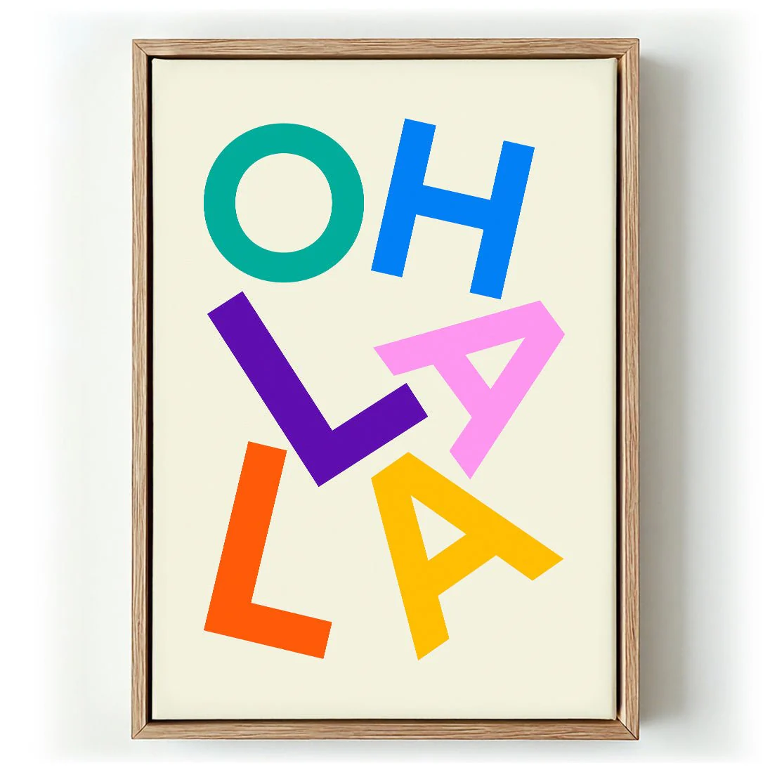Oh La La Art Print