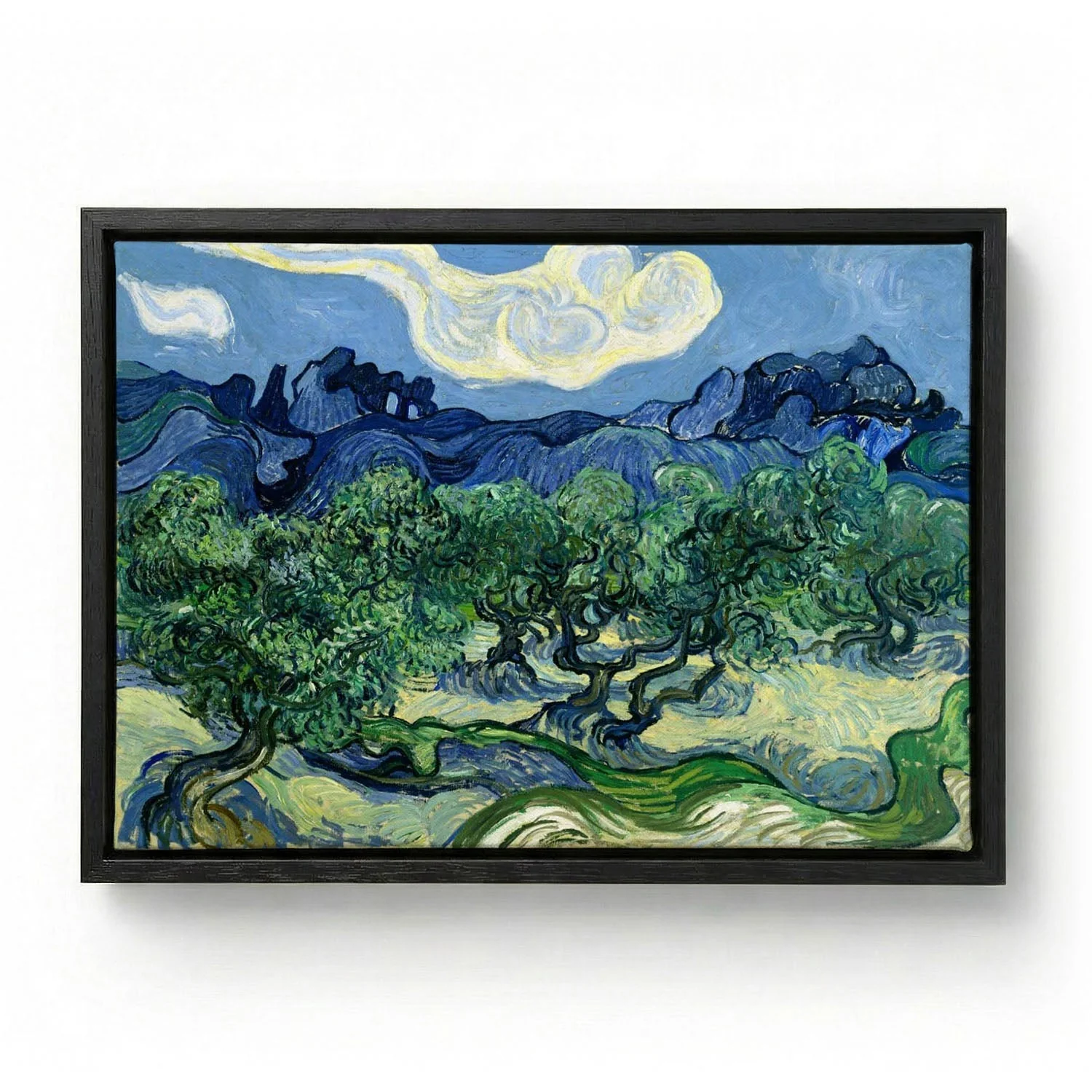 Olive Trees with the Alpilles in the Background by Van Gogh - Image 5
