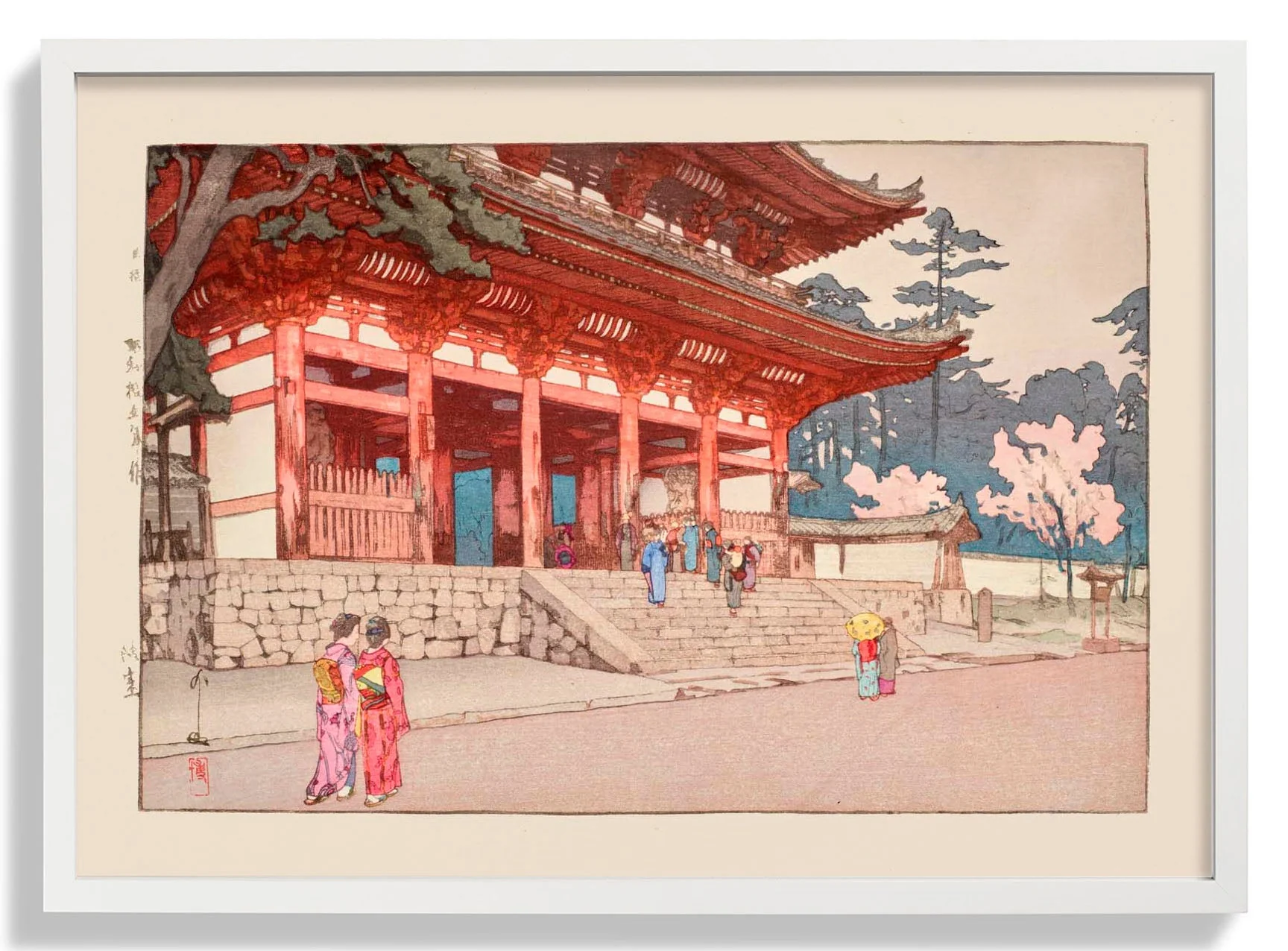 Omuro - 1940 by Hiroshi Yoshida - Image 5