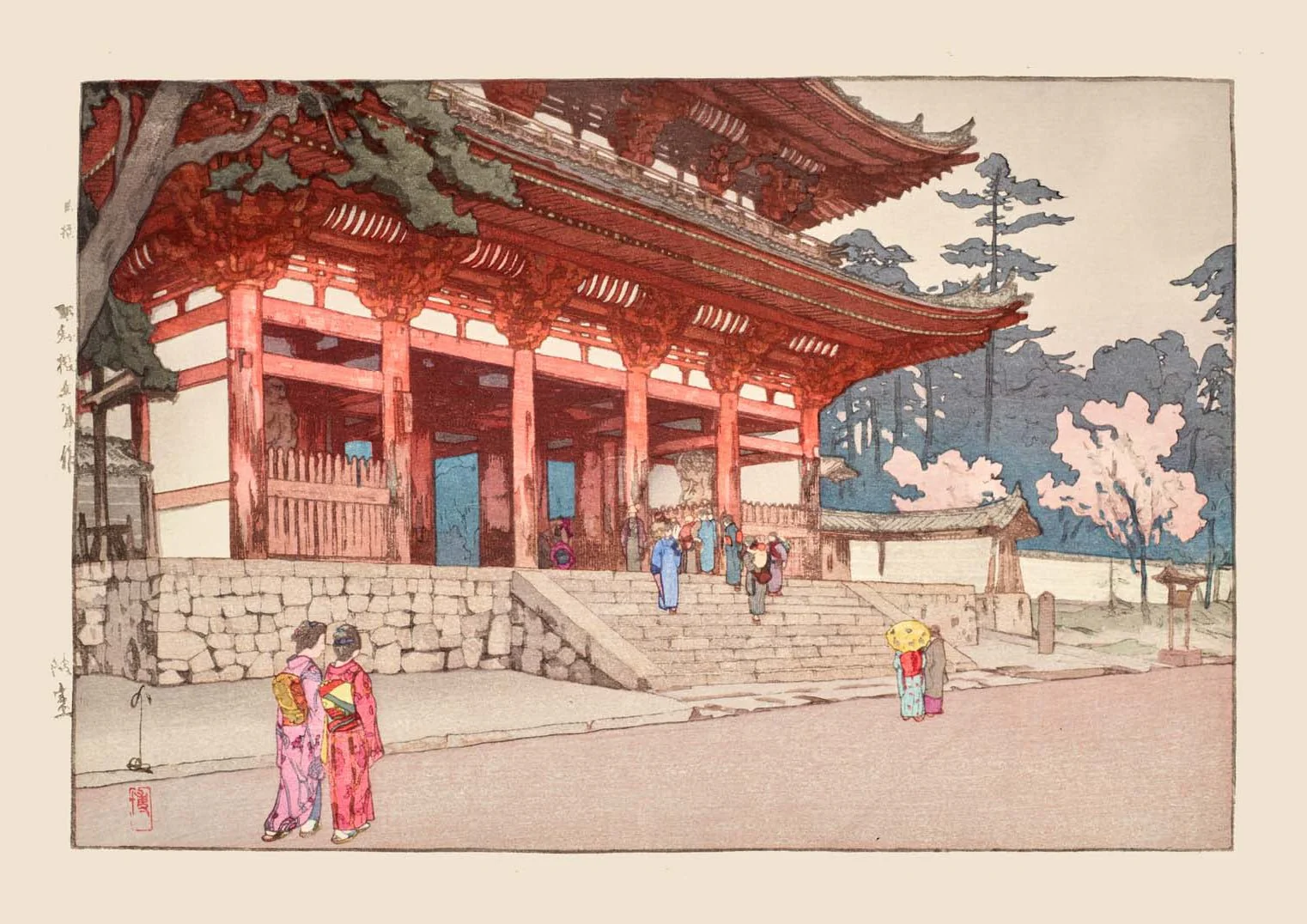 Omuro - 1940 by Hiroshi Yoshida - Image 8
