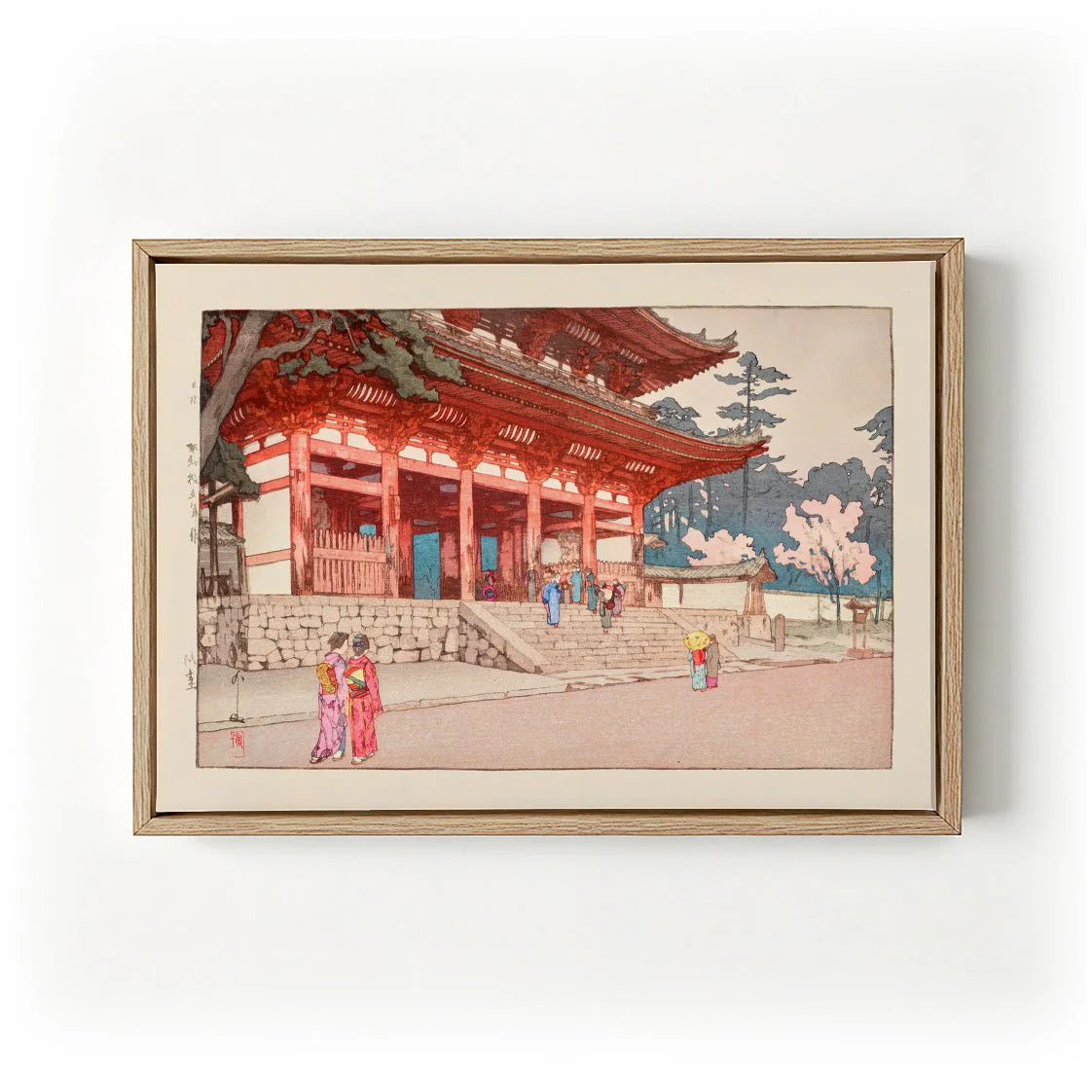 Omuro - 1940 by Hiroshi Yoshida