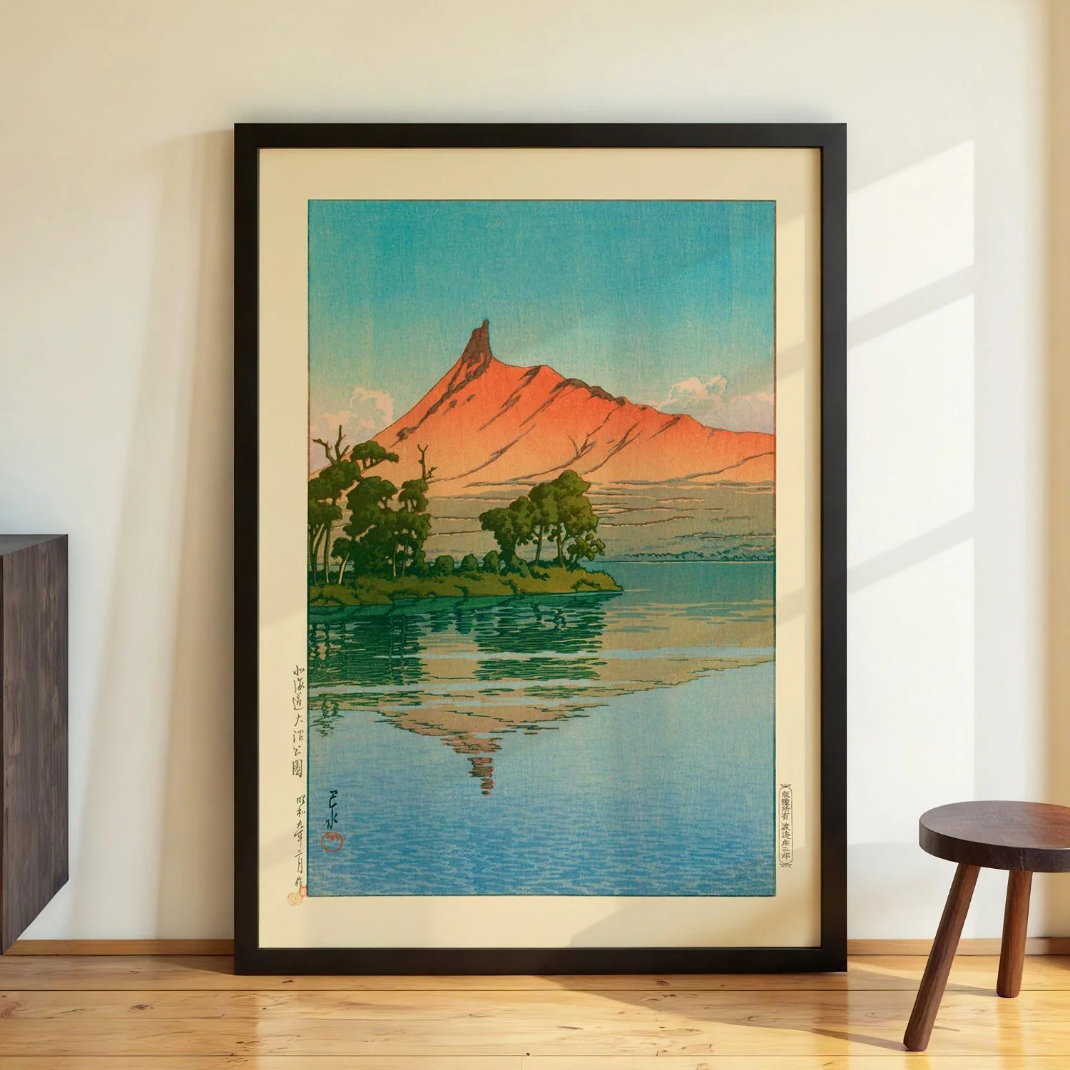 Onuma Park in Hokkaido Art Print by Hasui - Image 2