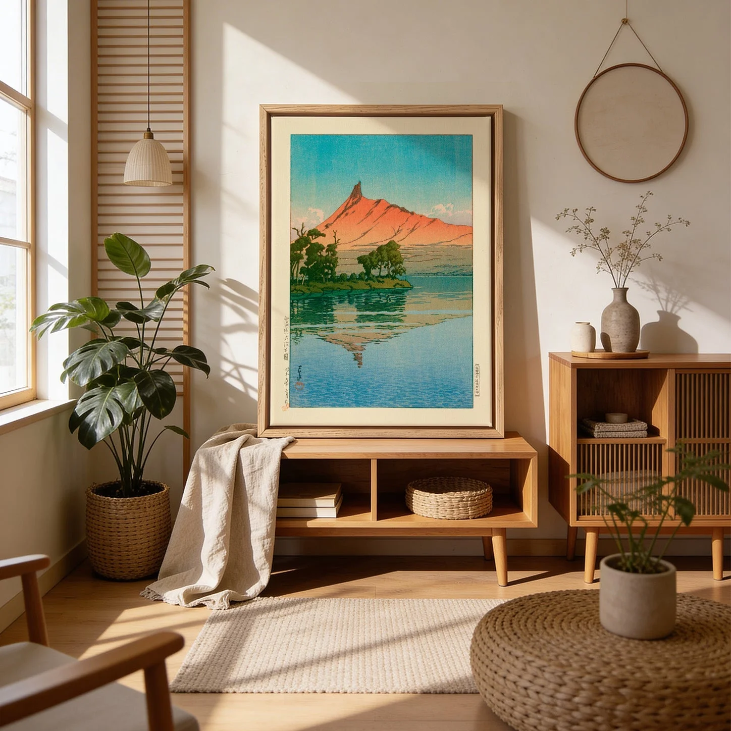 Onuma Park in Hokkaido Art Print by Hasui - Image 4