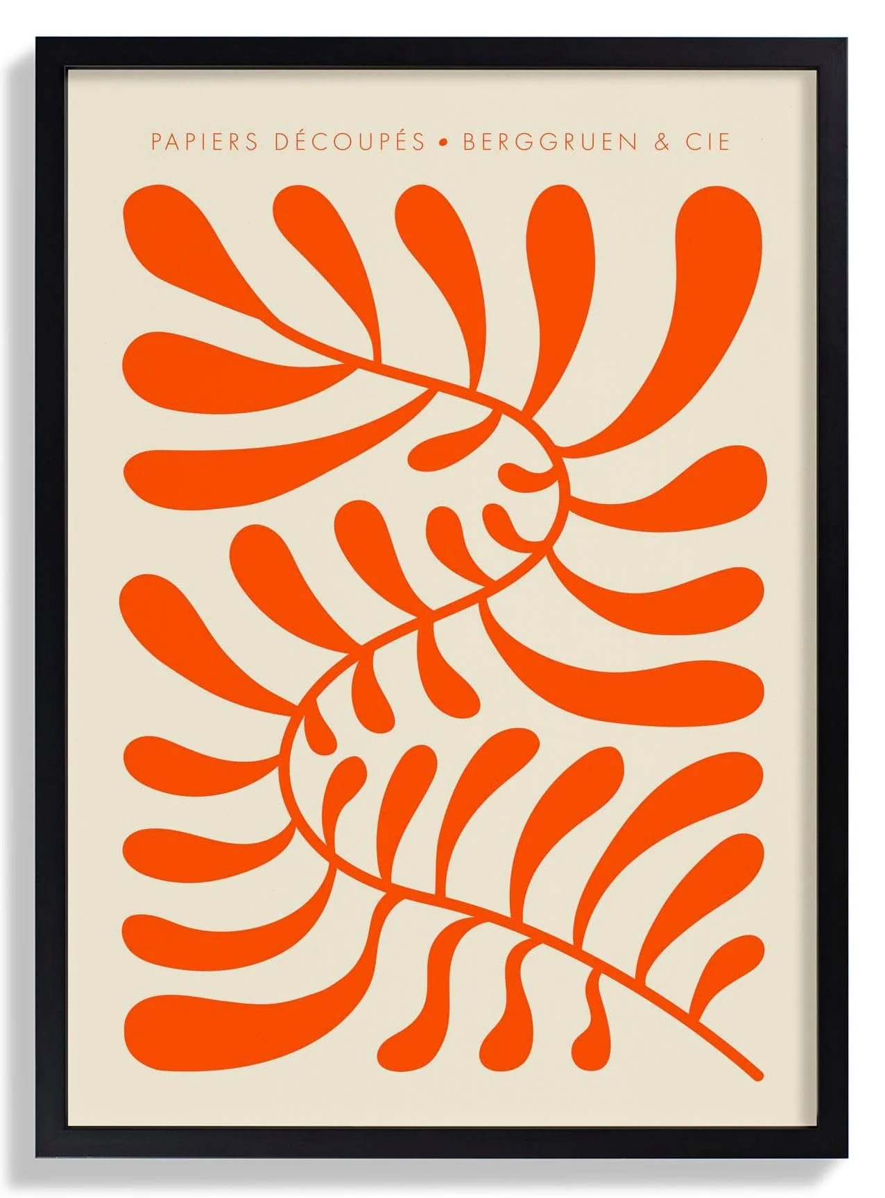 Orange Papiers Découpés Art Exhibition - Image 6