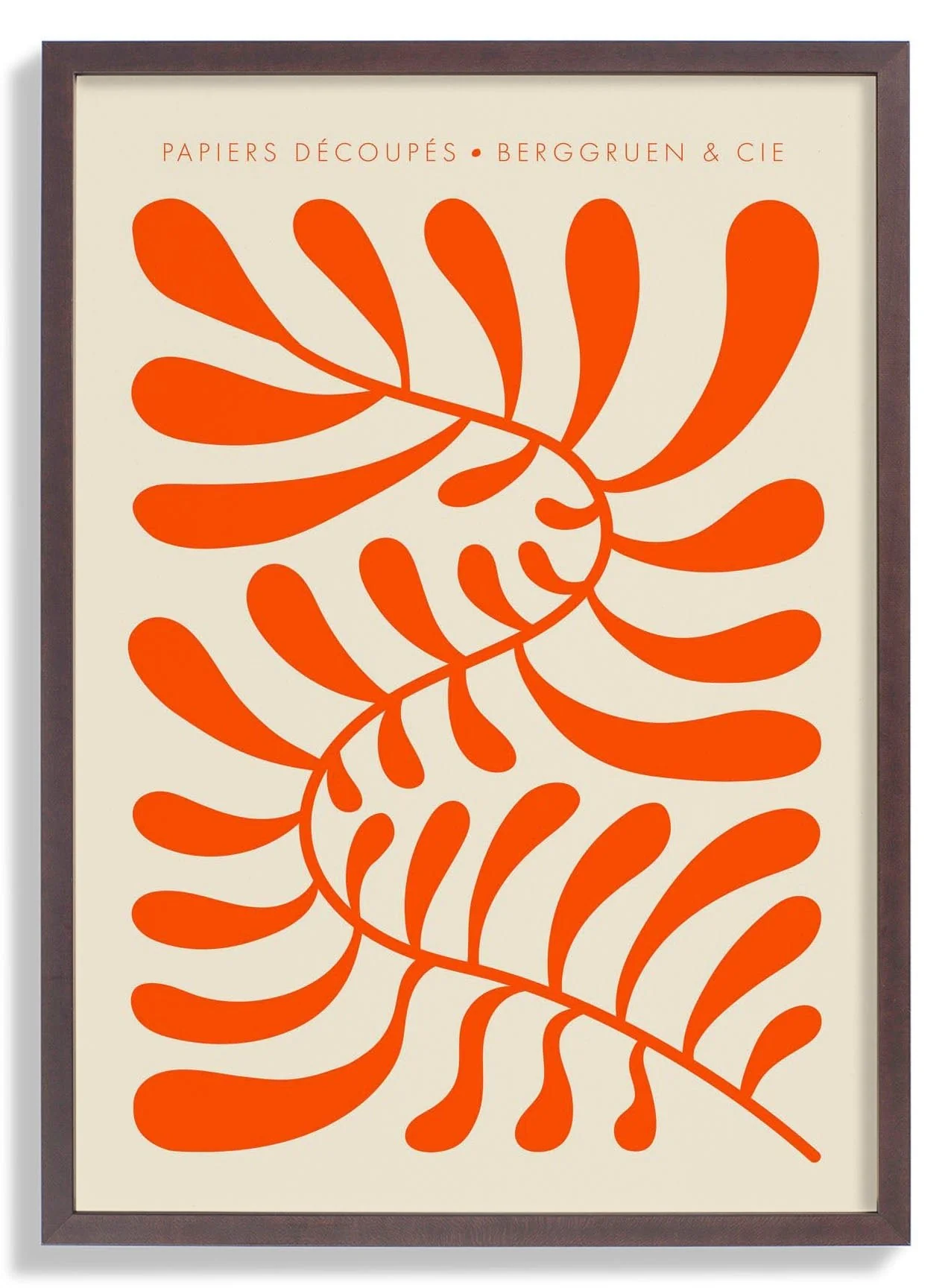 Orange Papiers Découpés Art Exhibition - Image 7