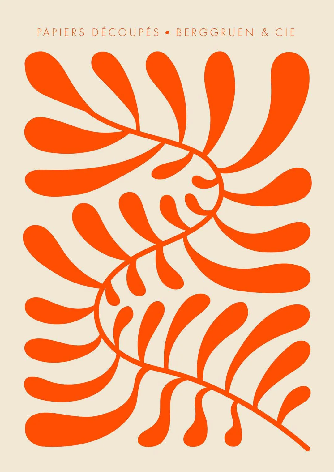 Orange Papiers Découpés Art Exhibition - Image 8