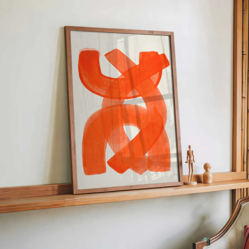 Orange Strokes by Ejaaz Haniff - Image 2