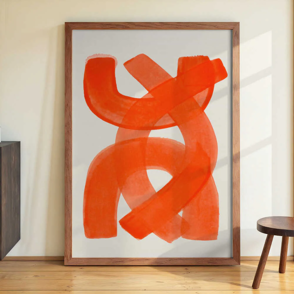 Orange Strokes by Ejaaz Haniff - Image 3