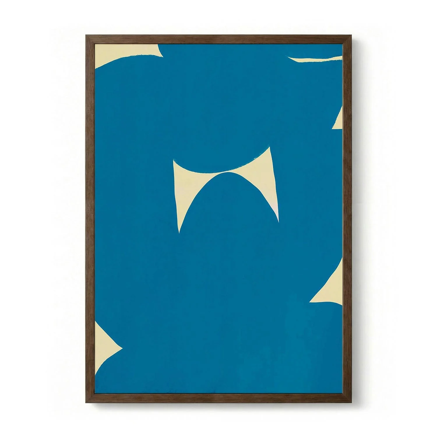 Organic Blue Abstract by Little Dean - Image 6