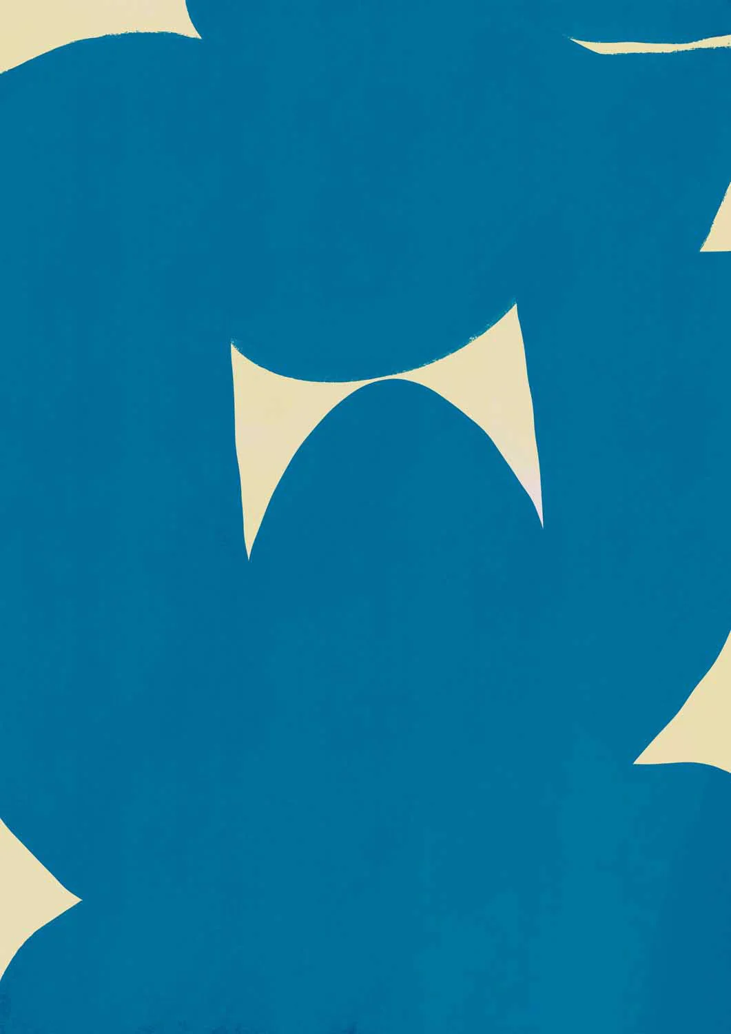 Organic Blue Abstract by Little Dean - Image 7