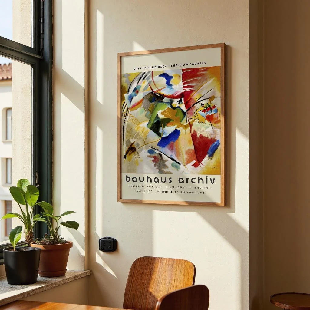 Painting with Green Center by Wassily Kandinsky Exhibition - Image 2