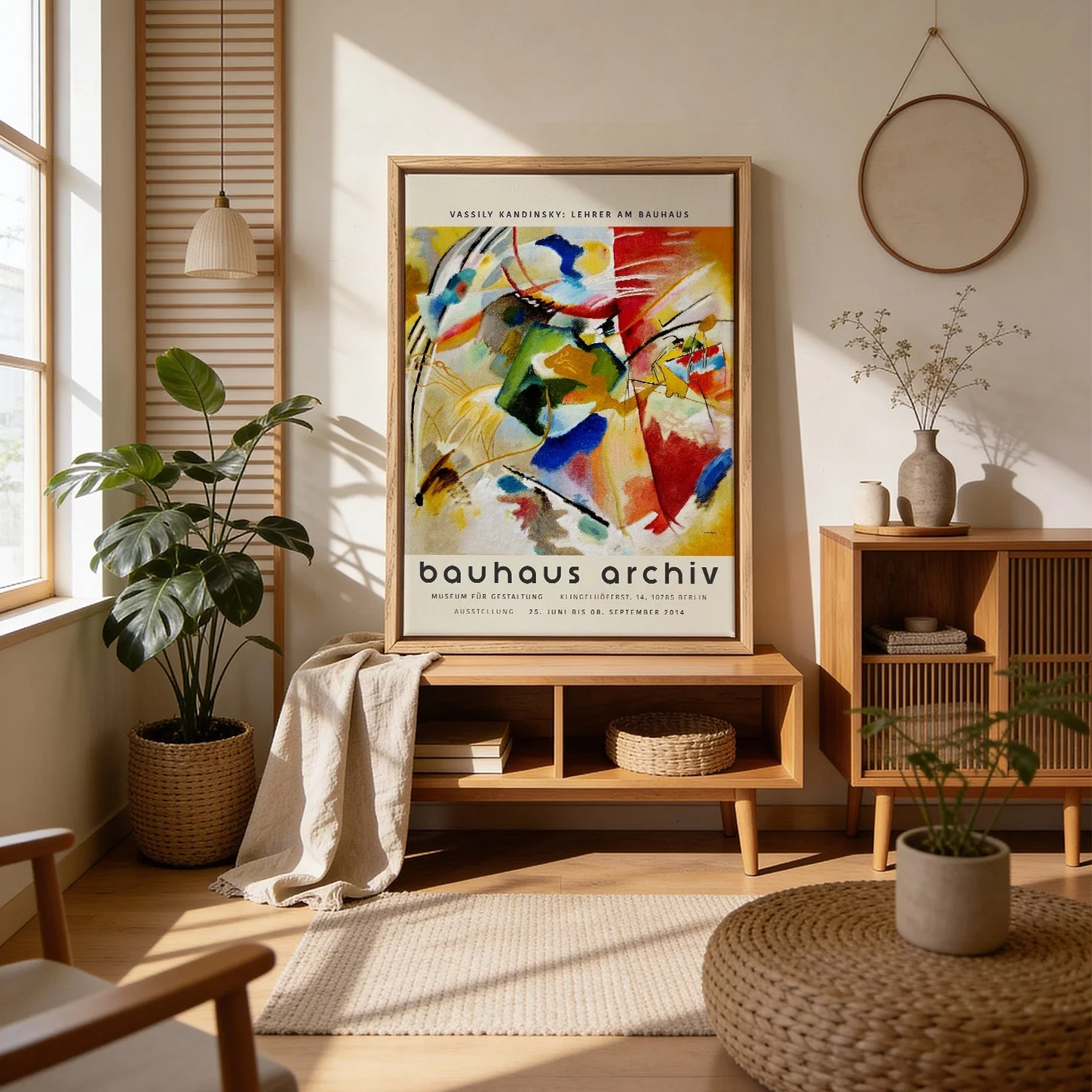 Painting with Green Center by Wassily Kandinsky Exhibition - Image 4