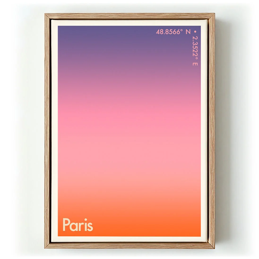 Paris Sunset City