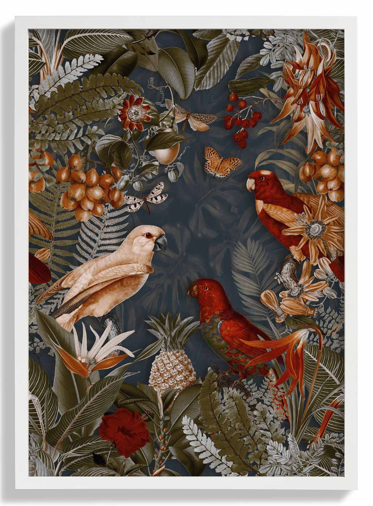 Parrots Midnight Jungle by Andrea Haase - Image 5