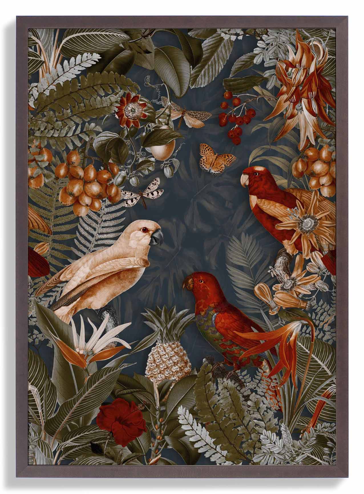 Parrots Midnight Jungle by Andrea Haase - Image 7