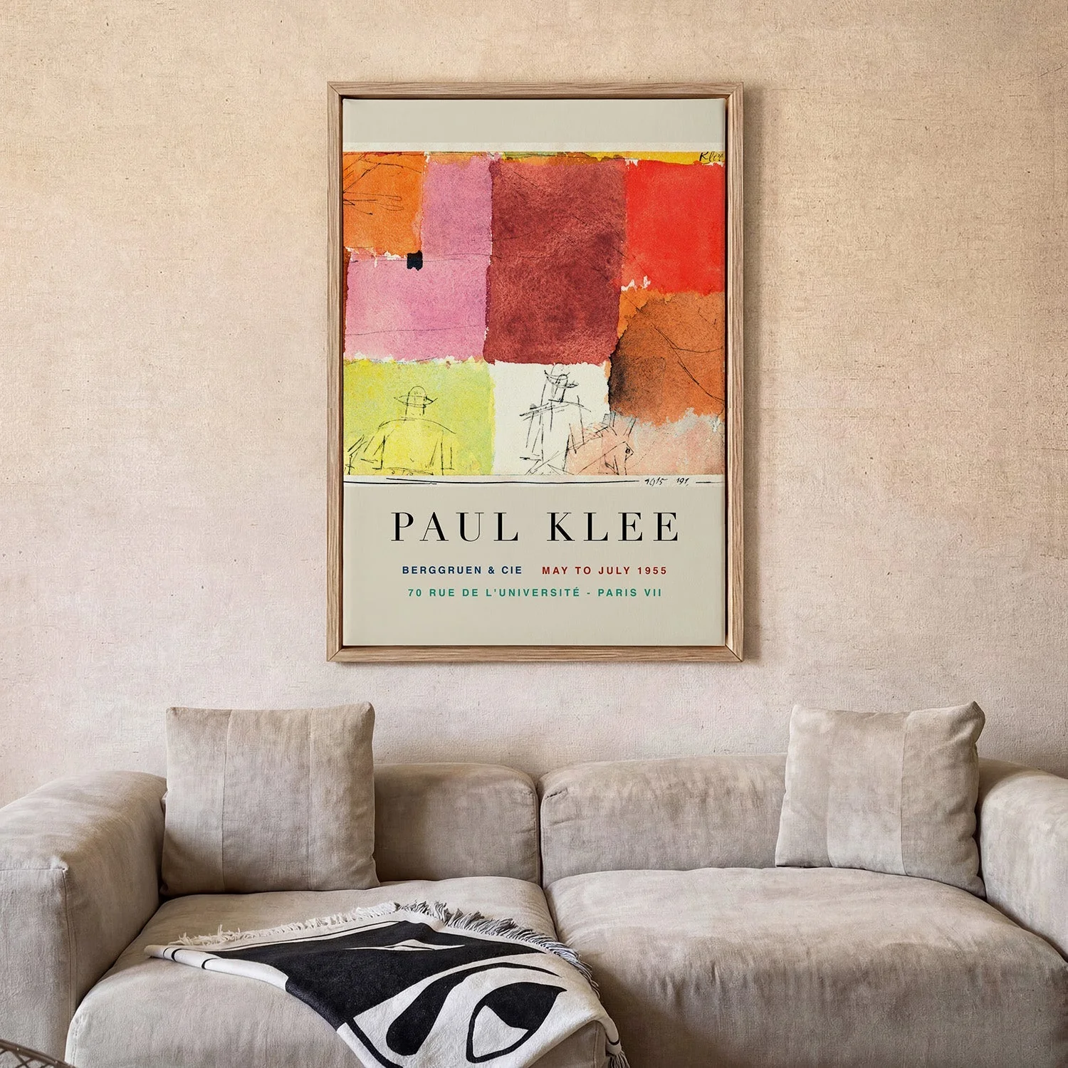 Paul Klee Composition with Figures Art Exhibition - Image 2